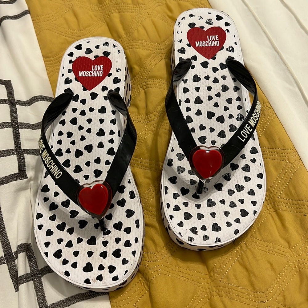 Moschino Sandals-Like New! Size 39